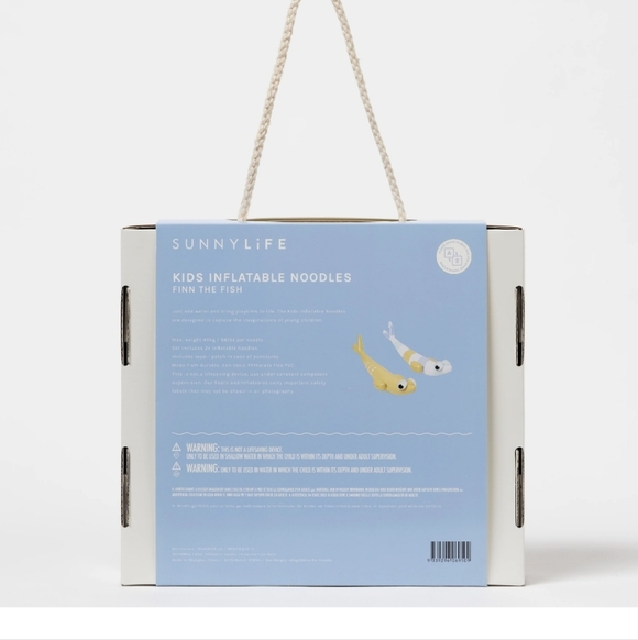 SUNNYLiFE
SUNNYLiFE Kids Inflatable Noodle Finn The Fish Multi Set of 2 - Picture 6 of 7